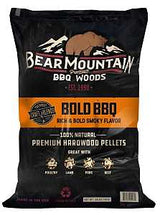 Bear Mountain Craft Blends Series FK91 Bold BBQ Pellet, 20 in L, Hardwood, 20 lb Bag