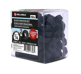 Reliable FHNCBLK14VP Hex Nut, Coarse Thread, 1/4-20 Thread, Steel, ACQ Black Epoxy, 2 Grade