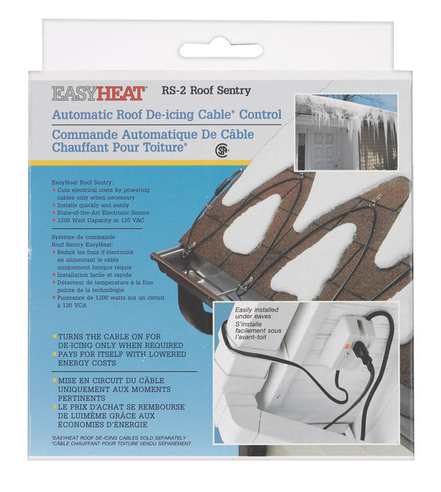 Easy Heat ADKS Self Regulating Automatic De-Icing Cable Control For Roof and Gutter