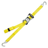 SmartStrap RachetX Series 351 Tie-Down, 1-1/2 in W, 14 ft L, Plastic/Polyester/Rubber/Steel, Yellow, 1667 lb