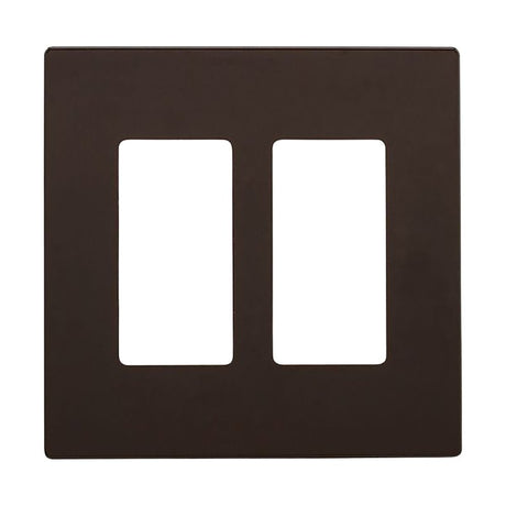 Eaton Wiring Devices PJS262BK-F-L Wallplate, 4-7/8 in L, 4.94 in W, 2-Gang, Polycarbonate, Black, Pack of 5