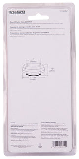 ProSource FE-50840-PS Caster Furniture Glide, Plastic, Clear, Clear, 2-11/16 x 2-11/16 x 7/8 in Dimensions