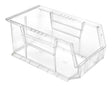 Quantum Storage Systems RQUS240CC-UPC Ultra Stack and Hang Bin, 60 lb, Polypropylene, Clear, 14-3/4 in L, 8-1/4 in W
