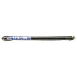 Prime-Line GD 12192 Extension Spring, 1-19/64 in OD, 25 in OAL, Carbon Steel, Galvanized, Loop End, 120 lb