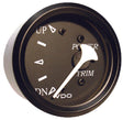 Seachoice 15581 Gauge, Black Bezel / Black Face, Trim (Volvo-Penta, Mercury, Yamaha)
