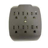 Ace Grounded 6 outlets Adapter 1 pk