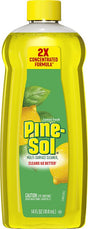 Pine-Sol 10041294601488 Multi-Surface Cleaner and Disinfectant, 14 oz, Bottle, Liquid, Lemon Fresh, Pack of 12