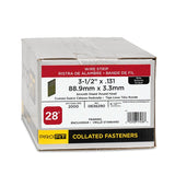 ProFIT 636250 Framing Nail, 2-3/8 in L, 11.5 ga, Stainless Steel, Hot-Dip Galvanized, Offset Round Head, Smooth Shank