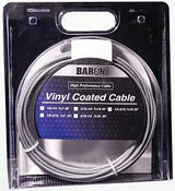Baron 54205/50245 Aircraft Cable, 1/4 to 5/16 in Dia, 30 ft L, 1220 lb Working Load, Galvanized Steel