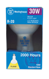Westinghouse 30 W R20 Floodlight Incandescent Bulb E26 (Medium) White 1 pk, Pack of 6