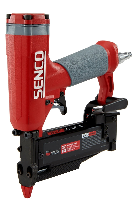 Senco TN11L1 Micro Pinner Nailer, 110 Magazine, Straight Strip Collation, 1/2 to 2 in Fastener, 1.1 scfm Air