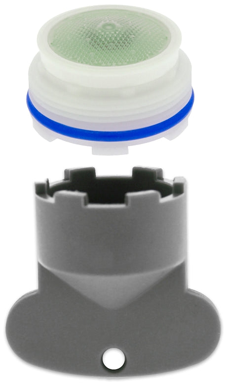 Plumb Pak PP800-219LF Standard Size Faucet Aerator, M24 x 1, Plastic, 1.5 gpm