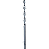 Milwaukee 48-89-2737 Jobber Drill Bit, 31/64 in Dia, 5-7/8 in OAL, Parabolic Flute, 3-Flute, 3/8 in Dia Shank