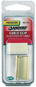Jandorf 61405 Clip, Clamping Range: 1 in, PVC, Clear
