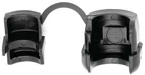 Jandorf 61414 Cord Protector, For: 12/2, 12/3, 10/2, 10/3 ga Wires, Nylon, Black