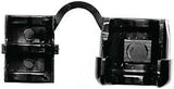 Jandorf 61416 Cord Protector, For: 14/2, 14/3 and 12/2 ga Wires, Nylon, Black