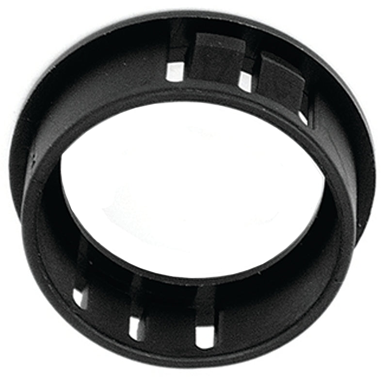 Jandorf 61426 Conduit Bushing, 0.94 in ID, 1.31 in OD, Nylon, Black, 15/16 in Dia Panel Hole, 0.453 in Thick Panel