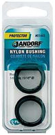 Jandorf 61443 Conduit Bushing, Nylon, Black, 11/16 in Dia Panel Hole, 0.453 in Thick Panel