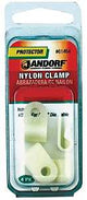 Jandorf 61464 Cable Clamp, 3/16 in Max Bundle Dia, 1/2 in W, Nylon, Natural