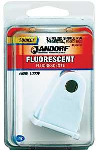 Jandorf 60490 Lamp Socket, 1000 V, 660 W, Plastic Housing Material