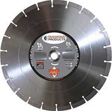 Diamond Products 22856 Circular Saw Blade, 10 in Dia, 1 in Arbor, Diamond Cutting Edge