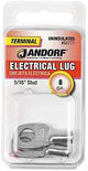 Jandorf 60771 Electrical Lug, 8 AWG Wire, 5/16 in Stud, Copper Contact