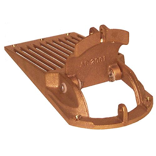 Groco ASC2000 Bronze Slotted Hull Strainer With Access