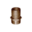 Groco FF Bronze Full Flow Pipe-To Hose Adapter With NPT Thread