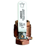 3/4" Bronze Full Flow In-Line Ball Valve