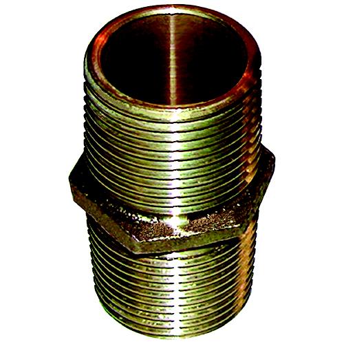 Groco PN2500 Bronze Pipe Nipple, 2-1/2″ NPT