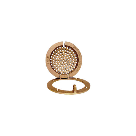 Groco RSC Bronze Round Hull Strainer With Access