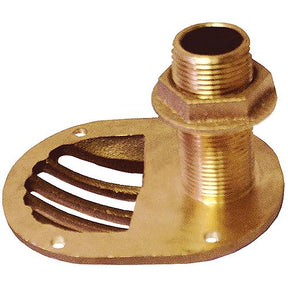 3/4" Scoop Thru-Hull w/Nut
