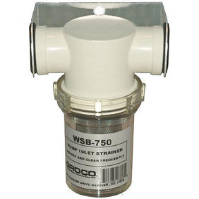 Groco WSB1250P Salt-Water Pump Strainer With Stainless Steel Basket