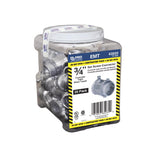 Sigma Engineered Solutions ProConnex 3/4 in. D Die-Cast Zinc Set Screw Connector For EMT 25 pk
