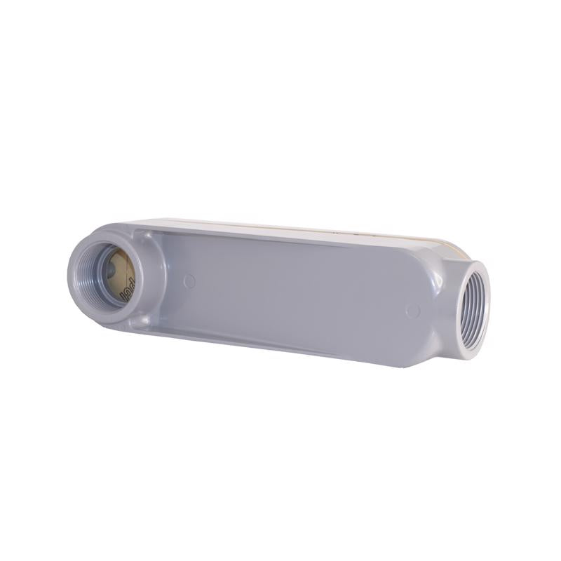 Sigma Engineered Solutions ProConnex 1-1/4 in. D Die-Cast Aluminum Conduit Body For Rigid/IMC 1 pk