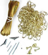 Jandorf 60893 Hook Terminal, 16 to 14 AWG Wire, #10 Stud, Vinyl Insulation, Copper Contact, Blue