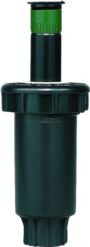 Orbit 54509 Spray Head Sprinkler with Nozzle, Female, 2 in H Pop-Up, 10 to 15 ft, Adjustable Nozzle, Plastic