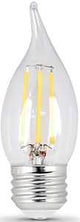 Feit Electric BPEFC25927CAFIL2 Flame Tip LED, General-Purpose, Flame Tip Lamp, 25 W Equivalent, E26 Medium Lamp Base