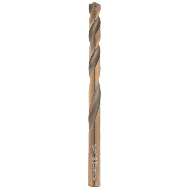 Milwaukee RED HELIX 48-89-2316 Jobber Drill Bit, 19/64 in Dia, 4-1/2 in OAL, Twist Flute, 2-Flute