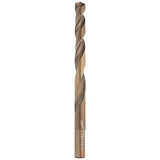 Milwaukee RED HELIX 48-89-2318 Jobber Drill Bit, 21/64 in Dia, 4-3/4 in OAL, Twist Flute, 2-Flute