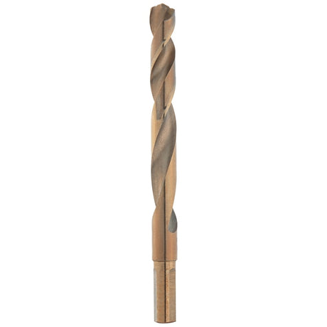 Milwaukee RED HELIX 48-89-2324 Drill Bit, 27/64 in Dia, 5.12 in OAL, 3/8 in Dia Shank, 3-Flat, Reduced Shank