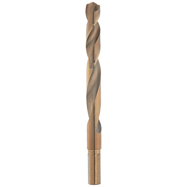 Milwaukee RED HELIX 48-89-2324 Drill Bit, 27/64 in Dia, 5.12 in OAL, 3/8 in Dia Shank, 3-Flat, Reduced Shank
