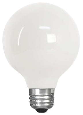Feit Electric G2560W/950CA/FIL Globe LED Bulb, Globe, G25 Lamp, 60 W Equivalent, E26 Lamp Base, Dimmable, Daylight Light
