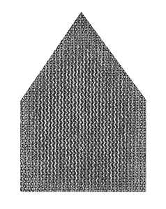 Milwaukee 48-80-5080 Mesh Sanding Sheet, 3-5/8 in W, 3-3/4 in L, 80 Grit, Coarse, Aluminum Oxide Abrasive, Pack of 3