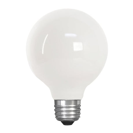 Feit Electric G2540W930CA/FIL/3 LED Light Bulb, G25 Lamp, 40 W Equivalent, E26 Medium Lamp Base, Dimmable, Frost