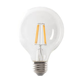 Feit Electric G2560/930CA/FIL/3/RP LED Light Bulb, G25 Lamp, 60 W Equivalent, E26 Medium Lamp Base, Dimmable, Clear
