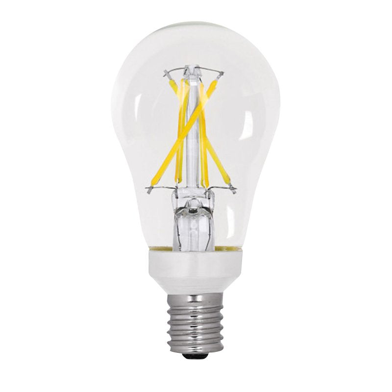 Feit Electric G2540/950CA/FIL/3/RP LED Bulb, Globe, 350 Lumens, 3.8 W, G25 Lamp, 40 W Equivalent, E26 Lamp Base, Clear
