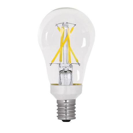 Feit Electric G2540/950CA/FIL/3/RP LED Bulb, Globe, 350 Lumens, 3.8 W, G25 Lamp, 40 W Equivalent, E26 Lamp Base, Clear
