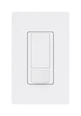 Lutron Maestro Occupancy 5 amps Single Pole Motion Sensor Triple Combination Switch White 1 pk