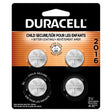 Duracell Lithium Coin DL2016/CR2016 3 V Button Cell Battery 4 pk, Pack of 6